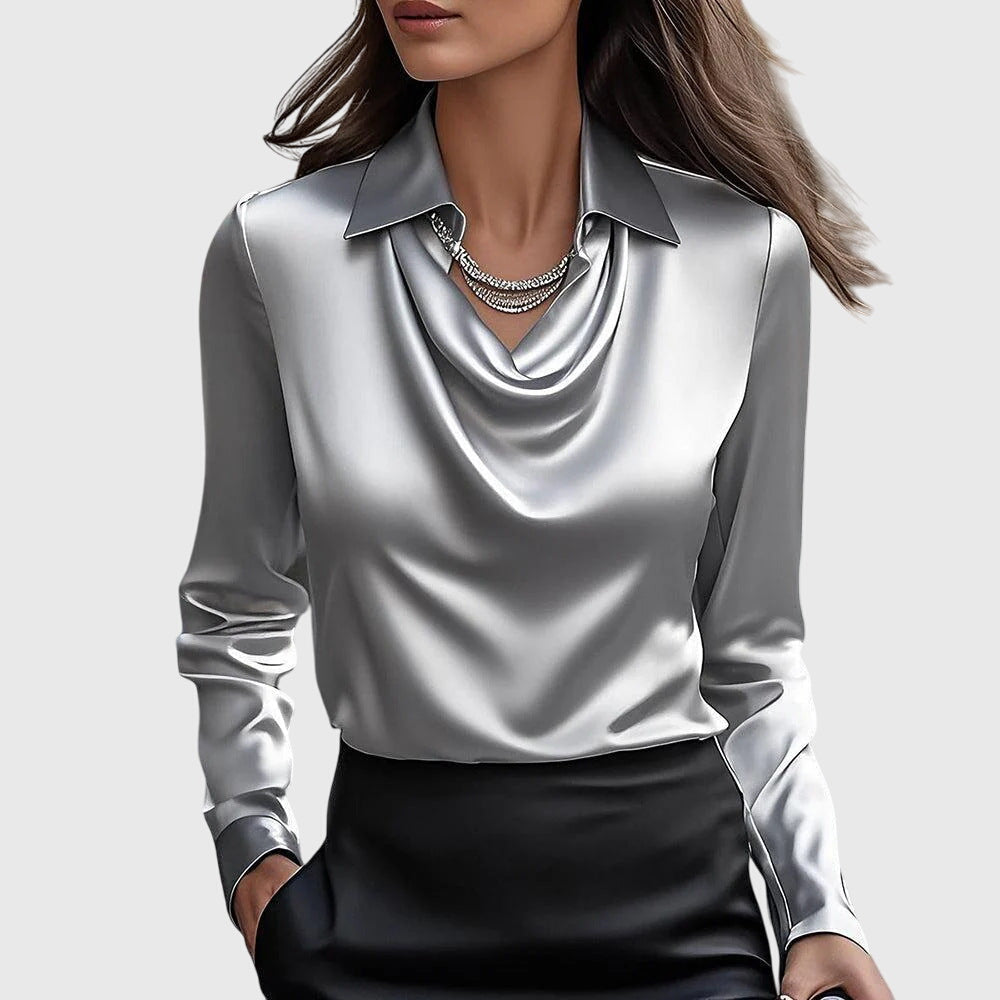 Elgul | Elegant Blouse with Floral Print
