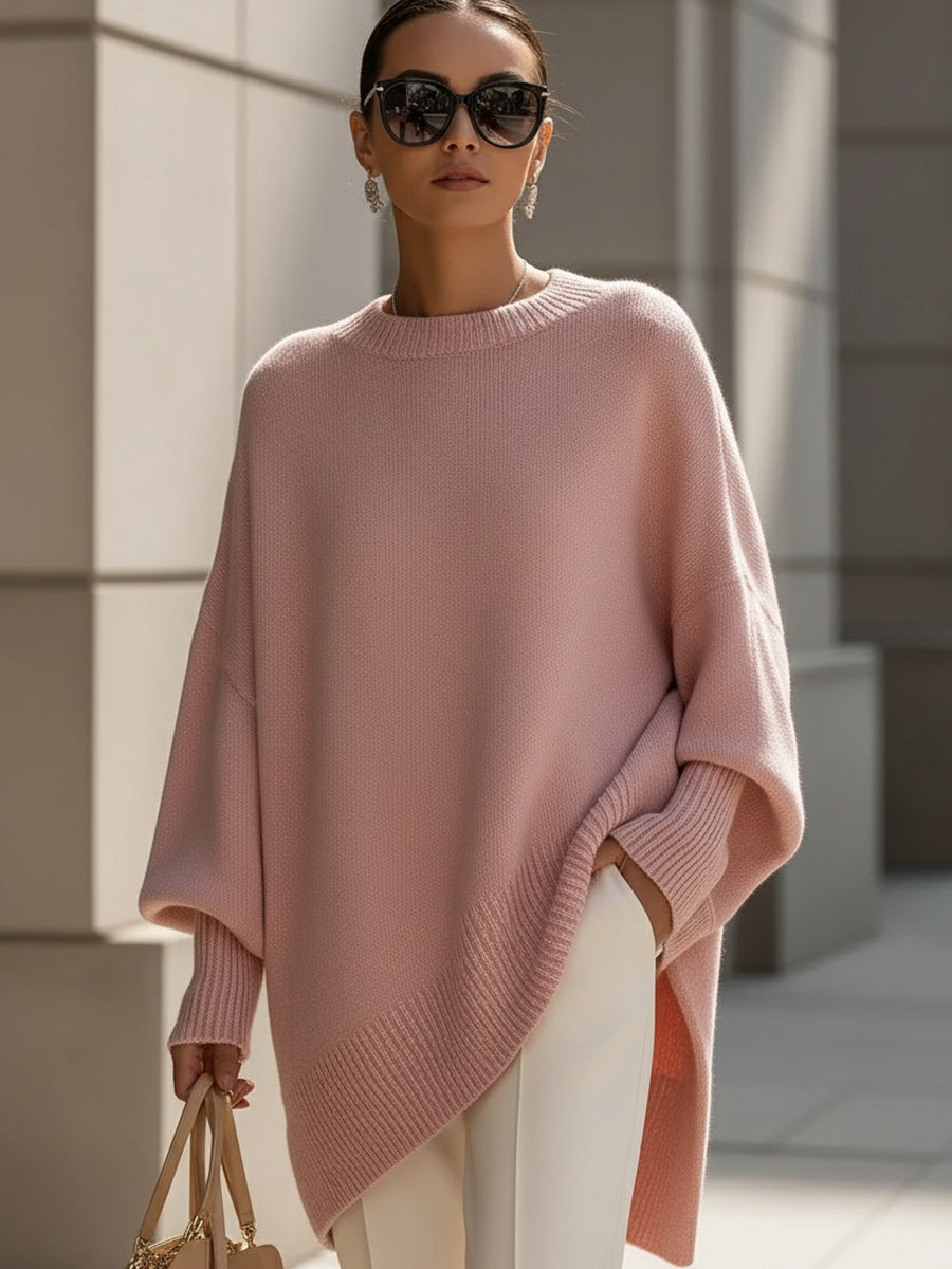 Annete | Oversized Poncho Sweater
