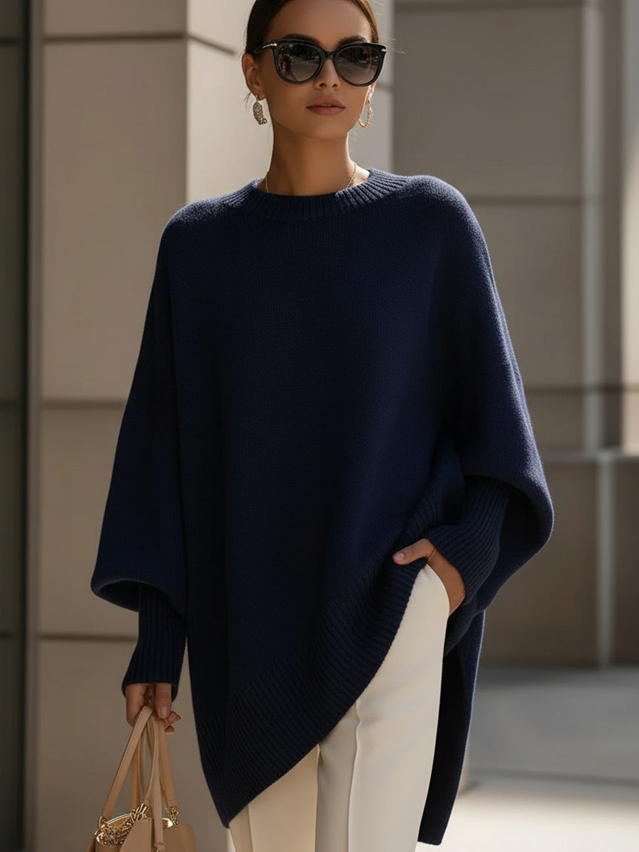 Annete | Oversized Poncho Sweater