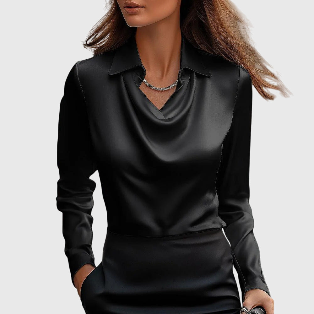 Elgul | Elegant Blouse with Floral Print