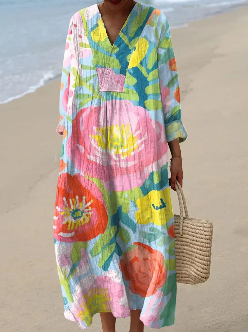 Artist-Inspired Dress – Natural Beauty That Captures Attention