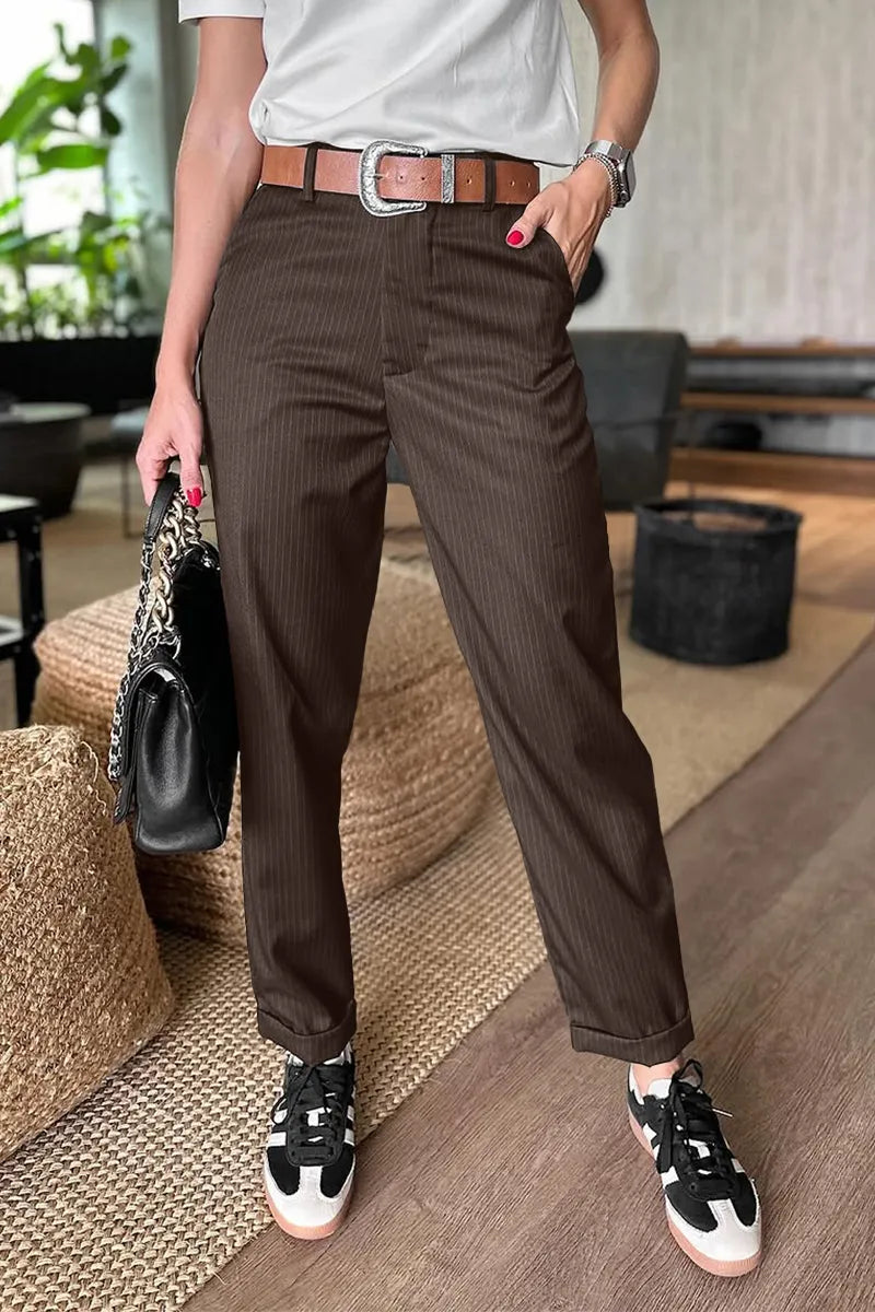 GIULIETTA| STRIPED TROUSERS