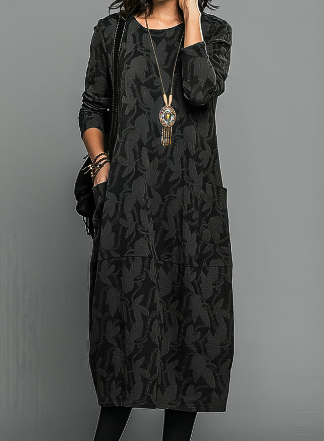 Lena | Warm winter dress with elegant cut
