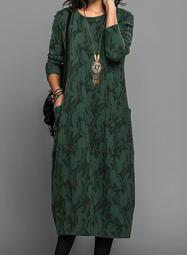 Lena | Warm winter dress with elegant cut