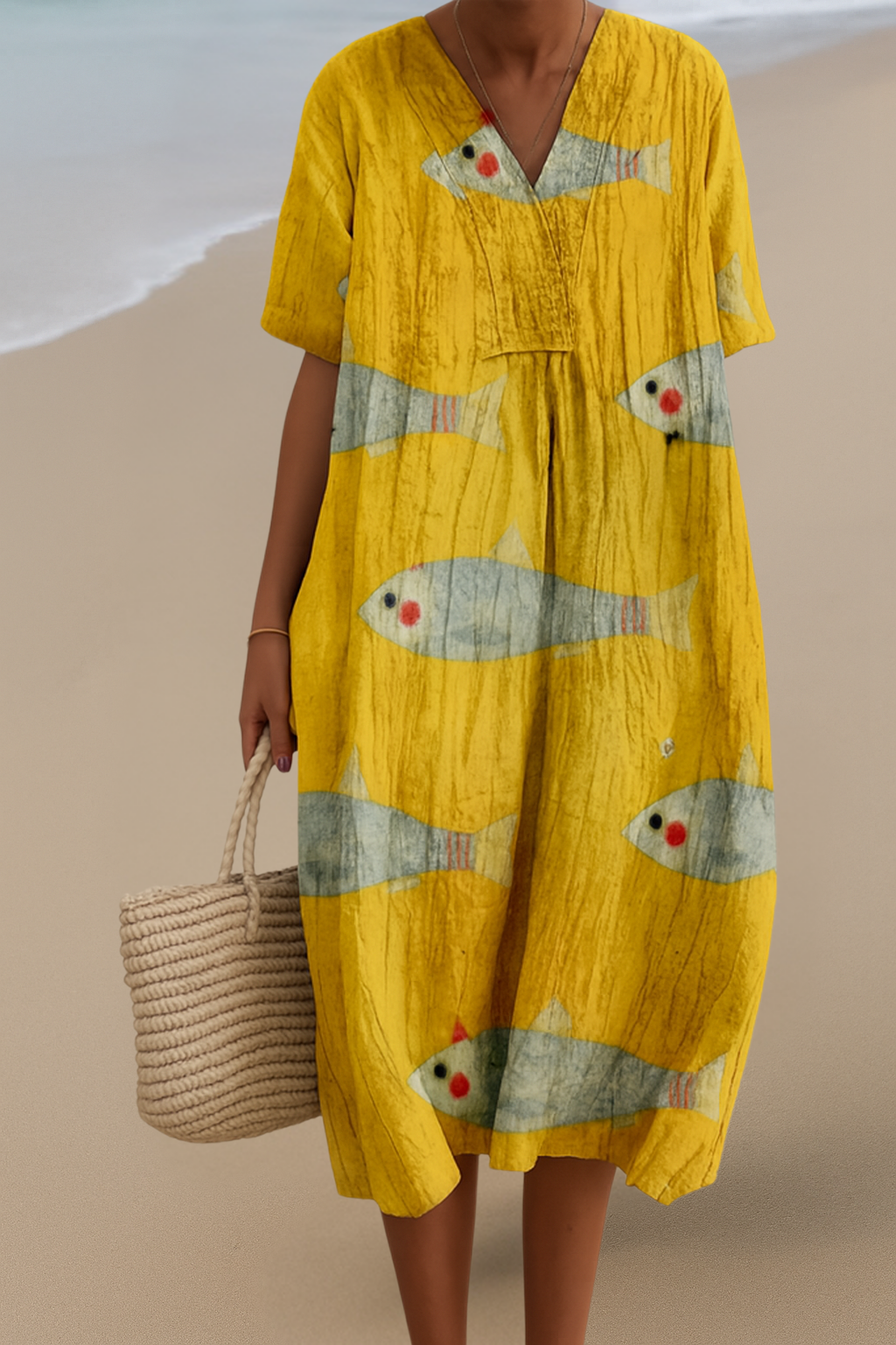 Artist-Inspired Dress – Natural Beauty That Captivates Attention