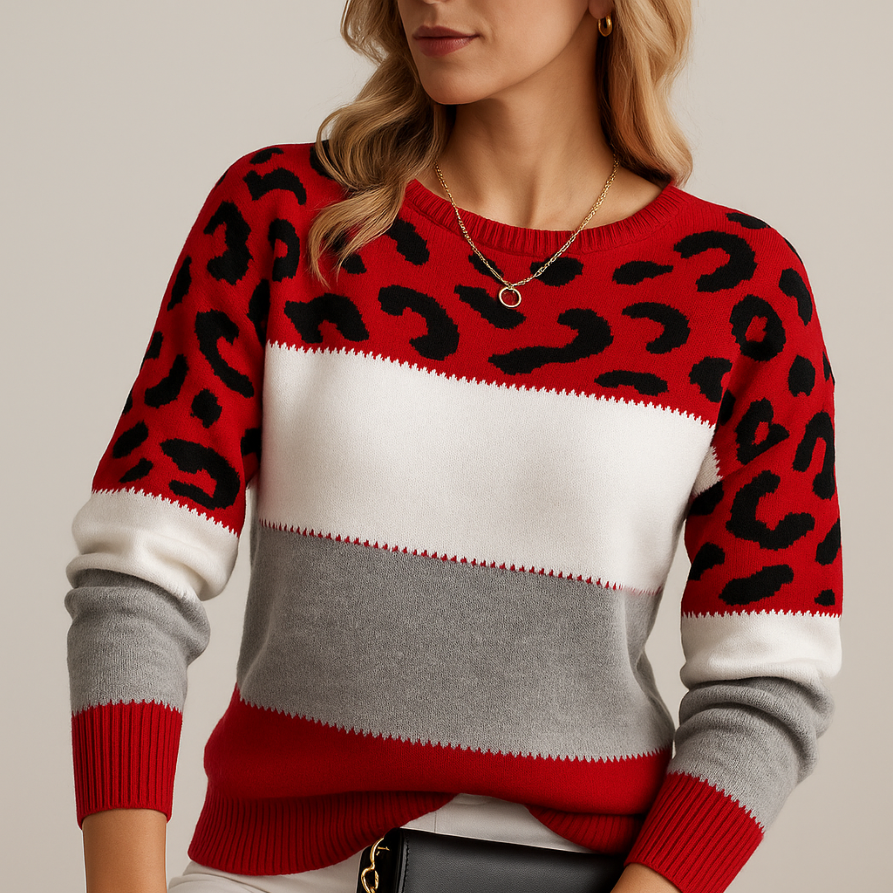 Renata | Chic Leopard Jumper
