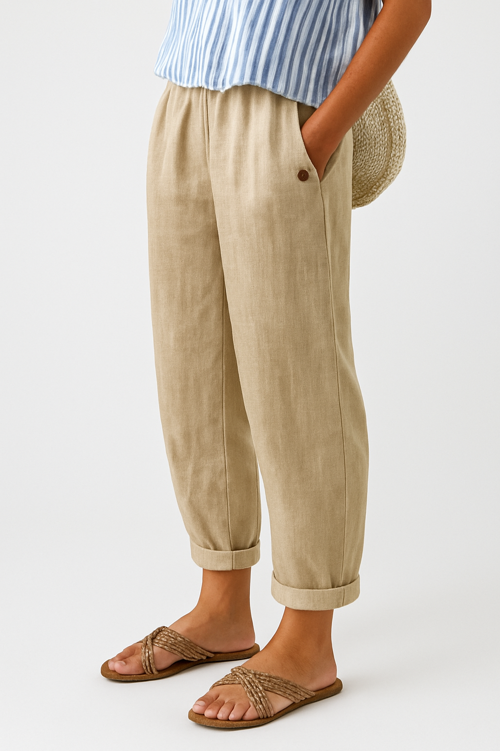 Elisa™ | Modern linen pantalon