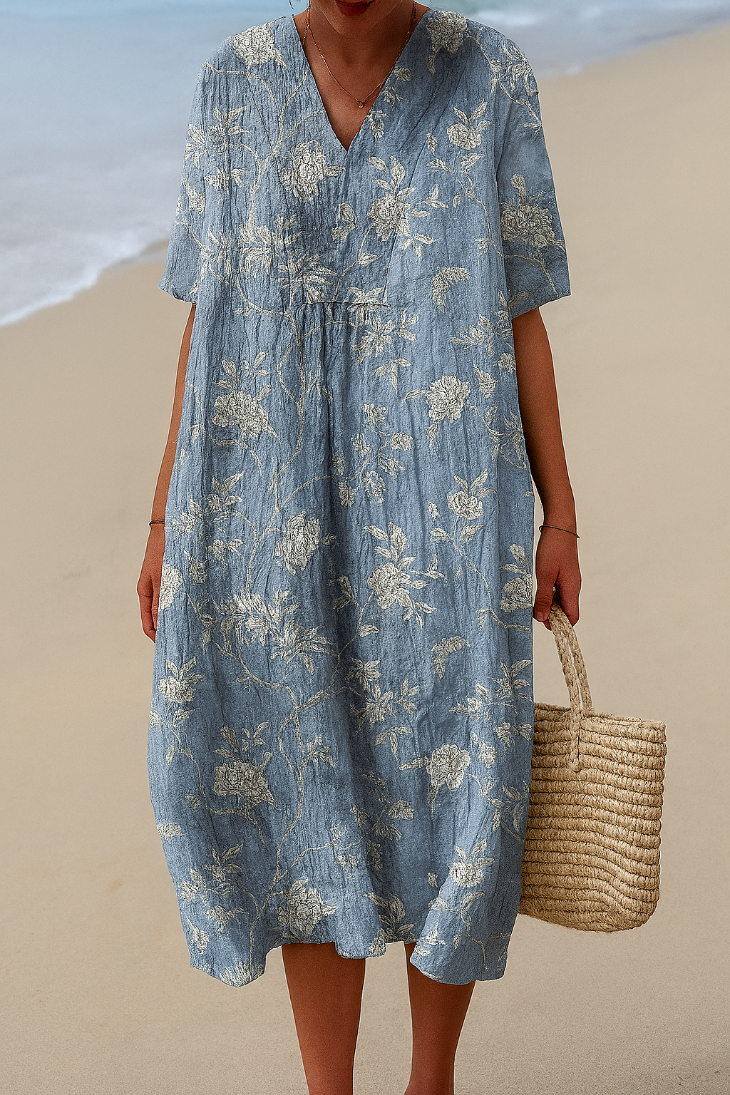 Artist-Inspired Dress – Natural Beauty That Captures Attention