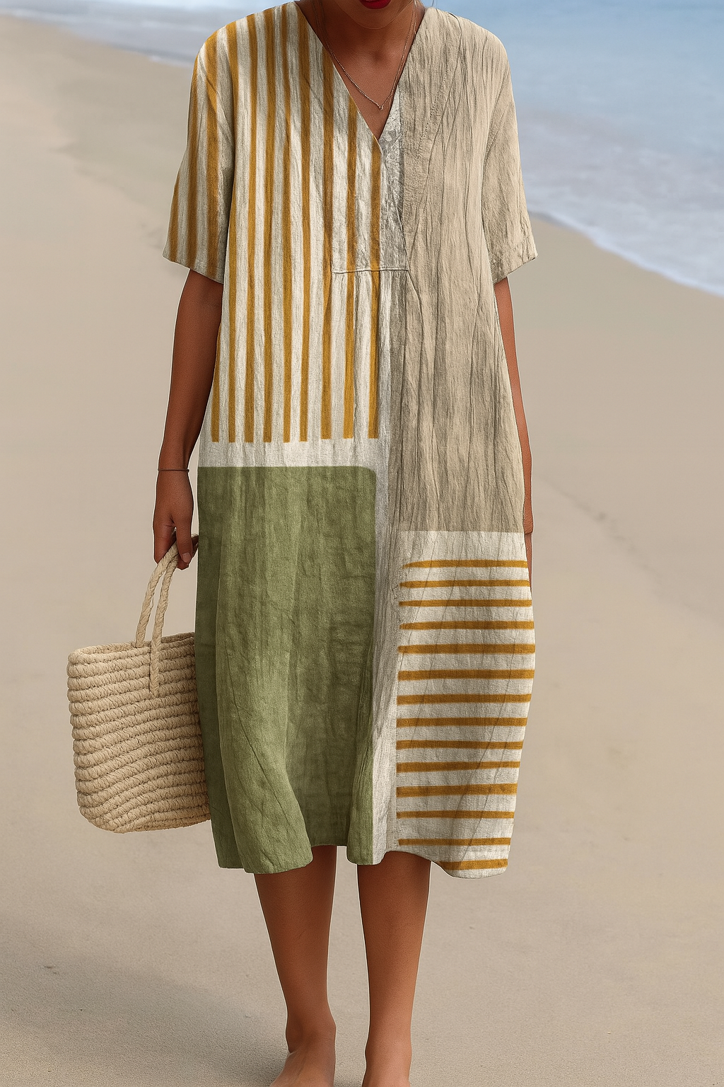Art-Inspired Dress – Natural Beauty That Captivates Attention