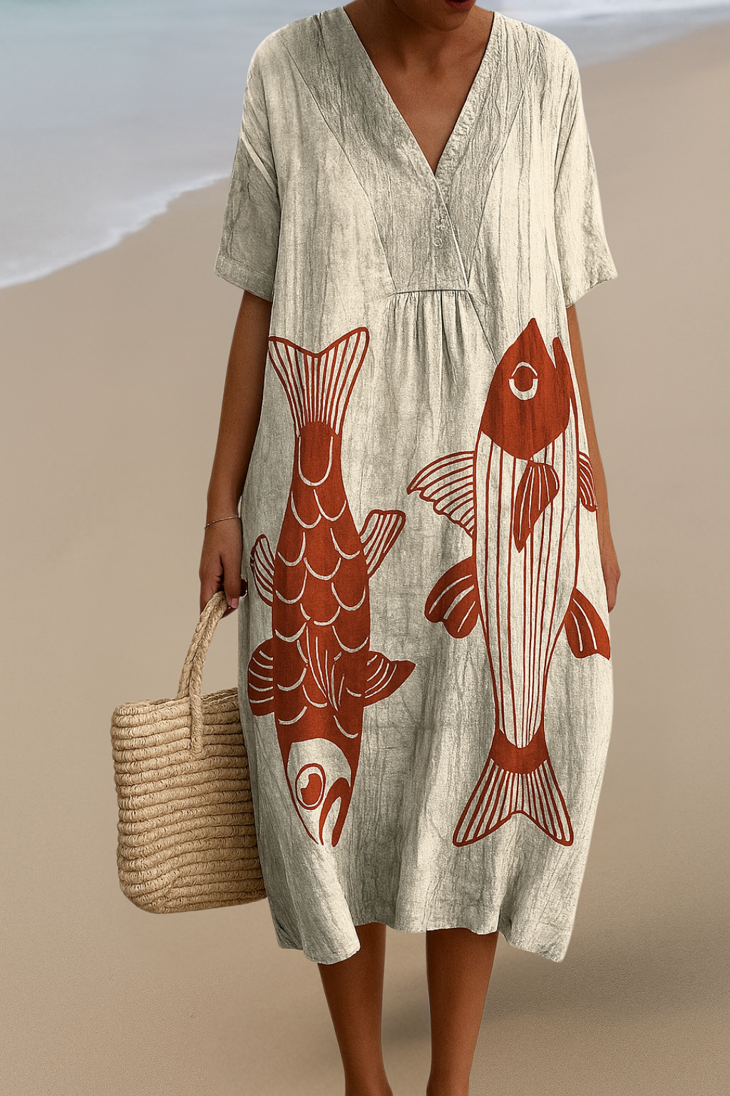 Art-Inspired Dress – Natural Beauty That Captures Attention