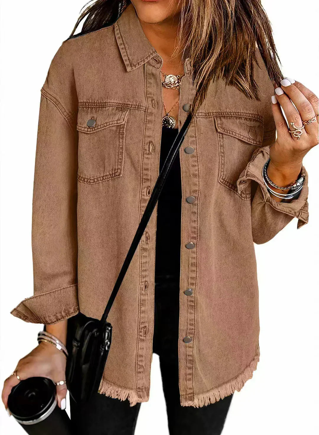 Evrane | Elegant Denim Jacket