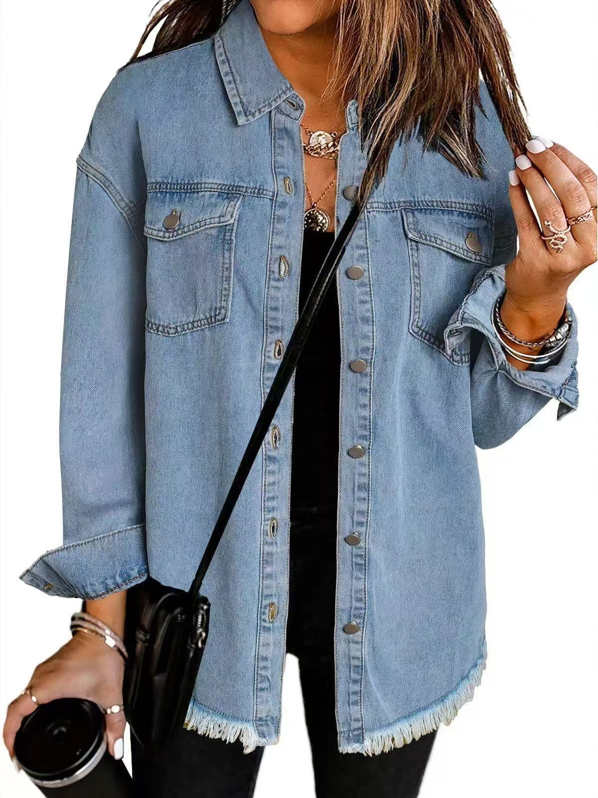 Evrane | Elegant Denim Jacket