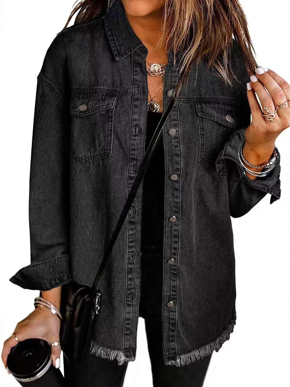 Evrane | Elegant Denim Jacket