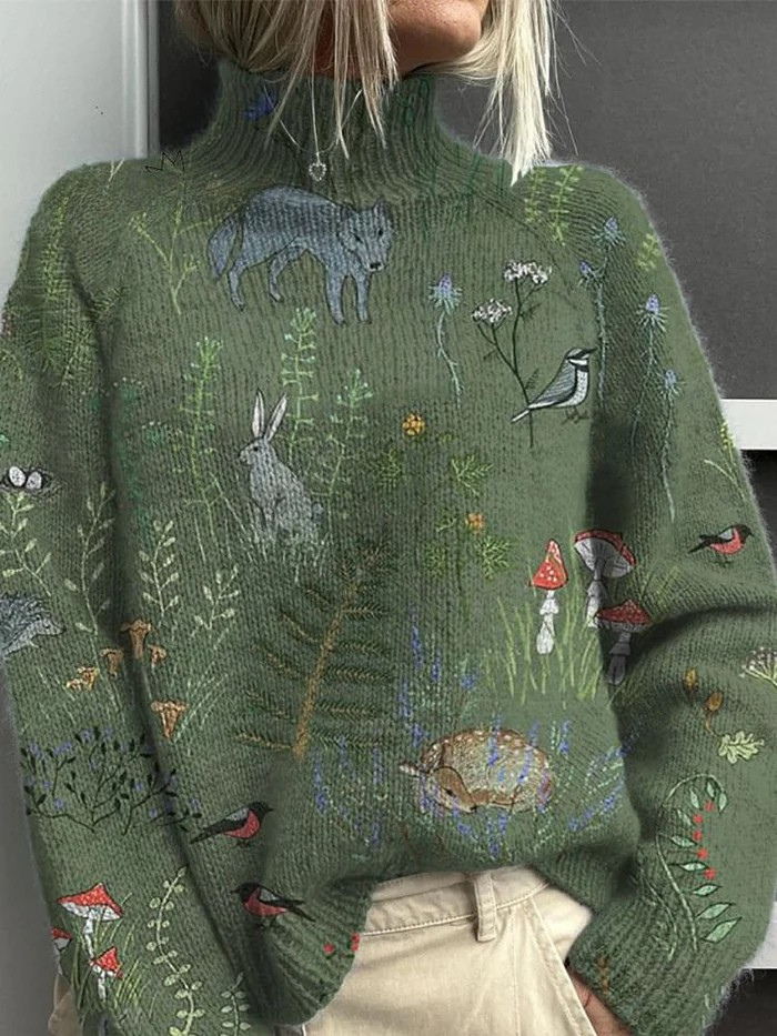 Eliza – Warm and Elegant Roll Neck Jumper