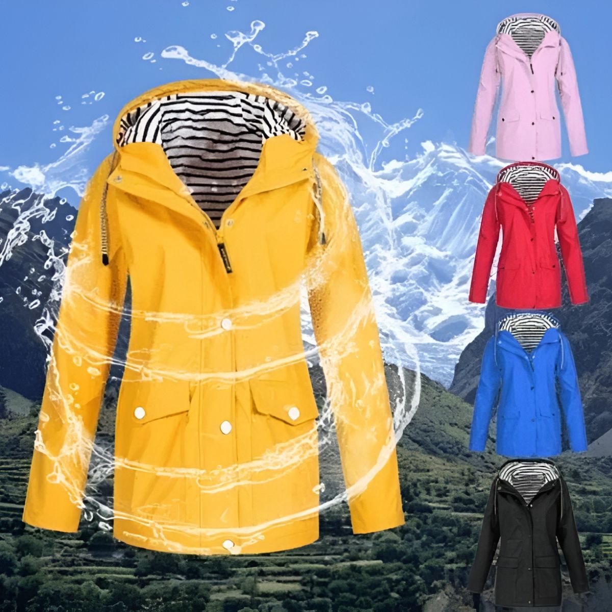 Celoria™ | Waterproof Jacket - Elegant Design & Ultralight Comfort for All Weather