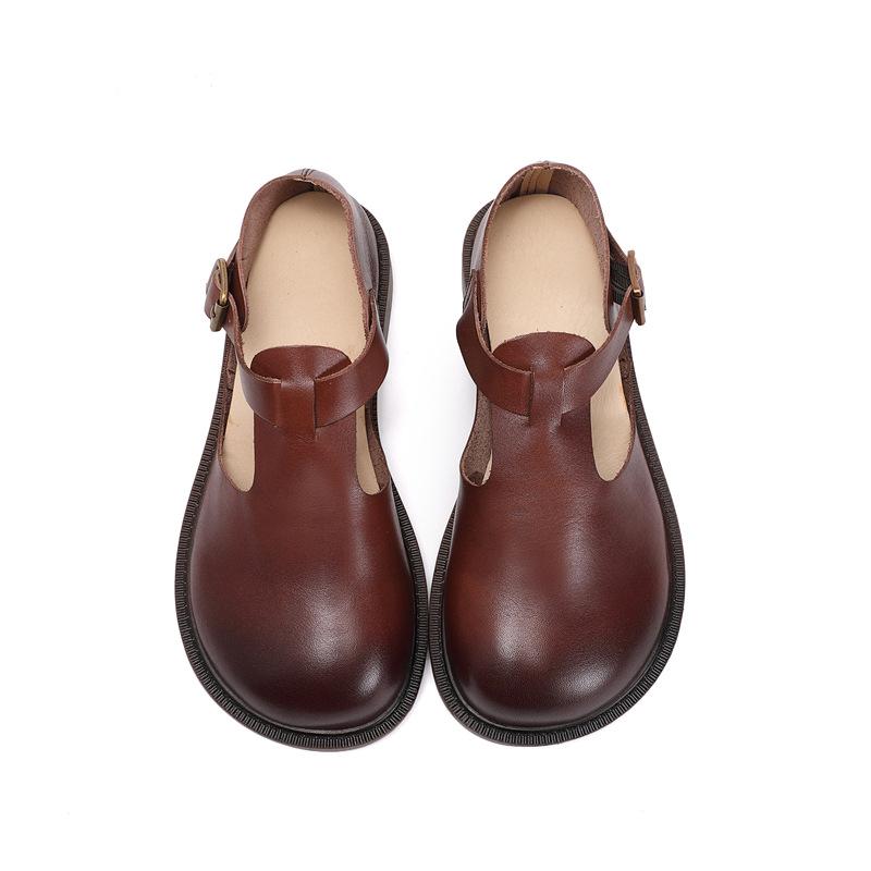 Clara™ | Leather Mary Janes