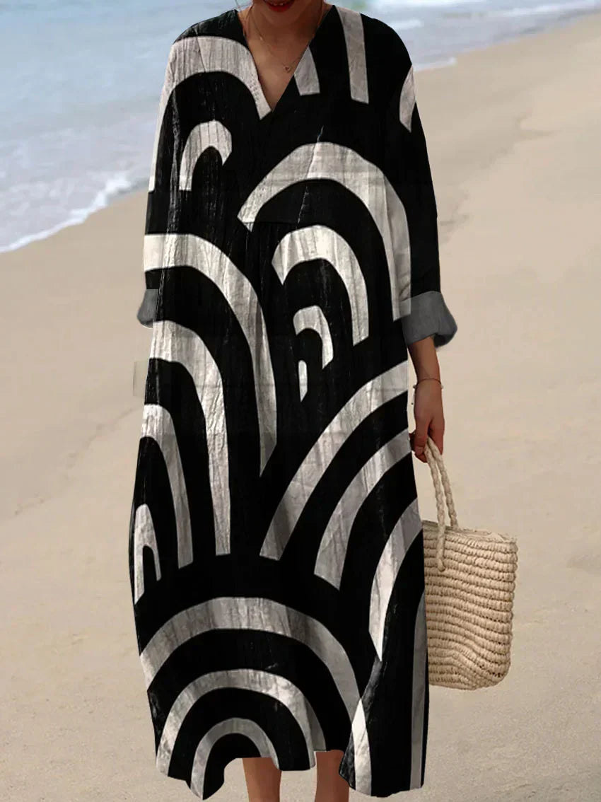 Artist-Inspired Dress – Natural Beauty That Captures Attention