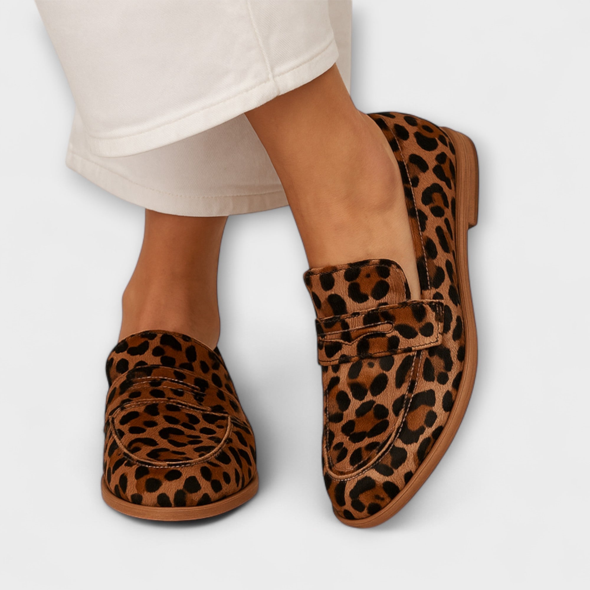 Elaine Padded Sneakers with All-over Design
