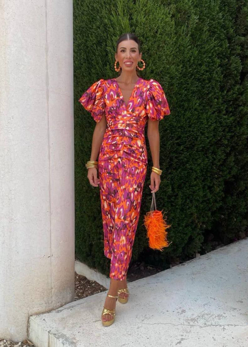 Fynn | Vibrant Fiesta Dress in Dazzling