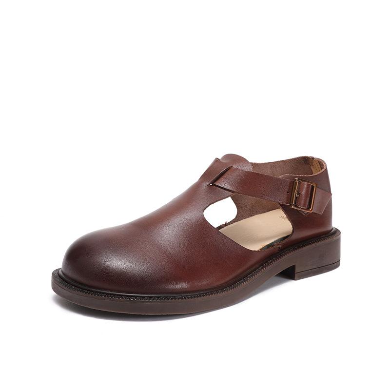 Clara™ | Leather Mary Janes