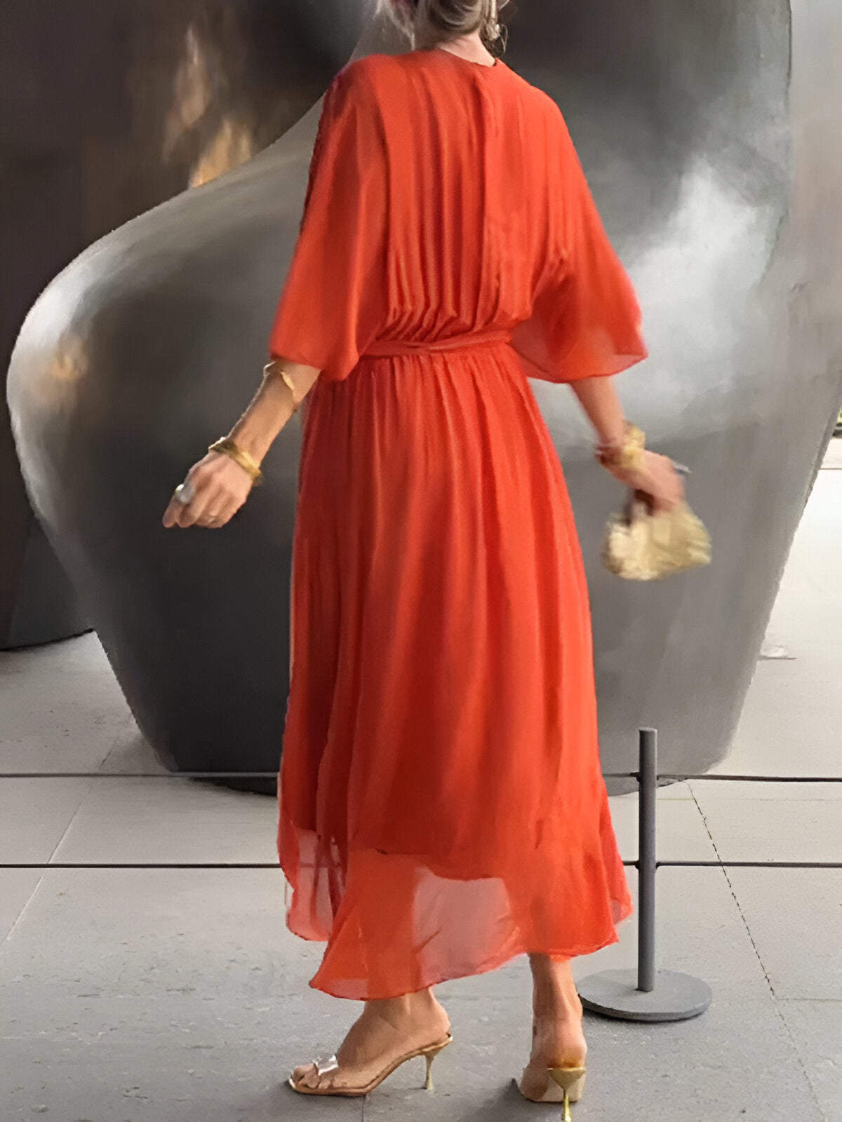 Camille™ | V-Neck Dress