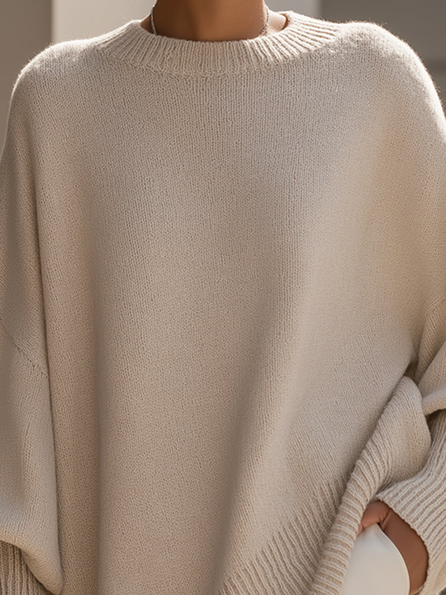 Annete | Oversized Poncho Sweater
