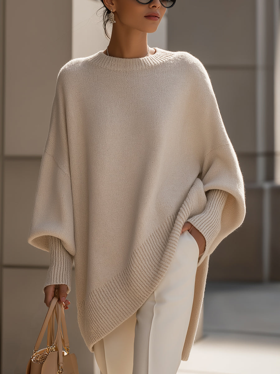 Annete | Oversized Poncho Sweater