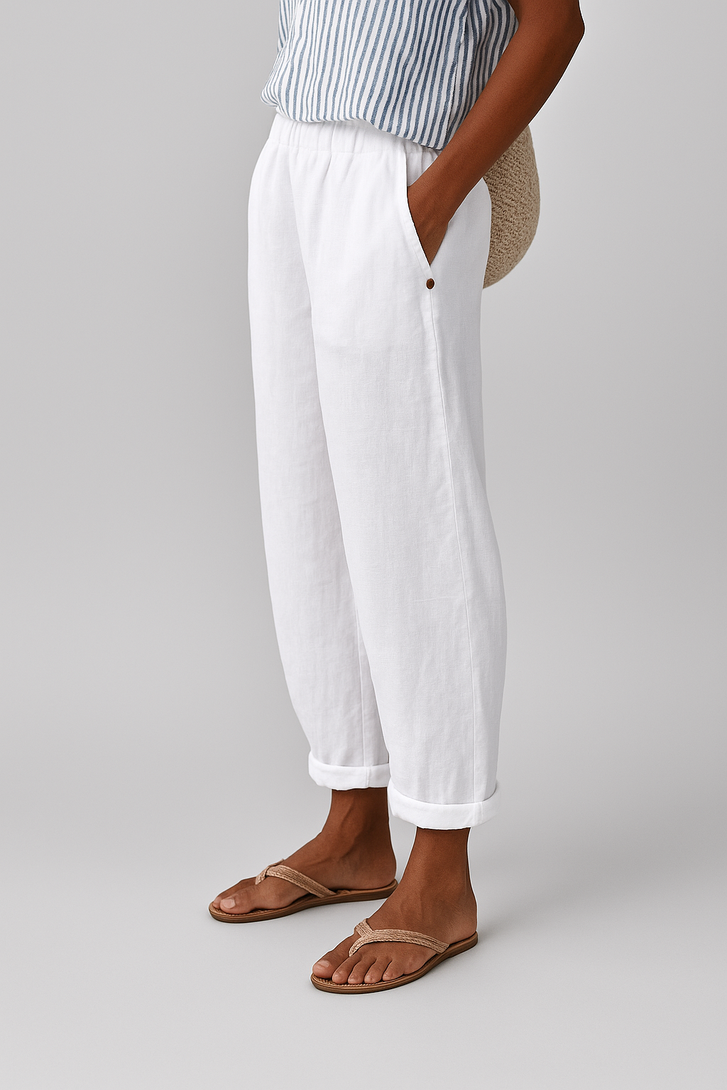 Elisa™ | Modern linen pantalon