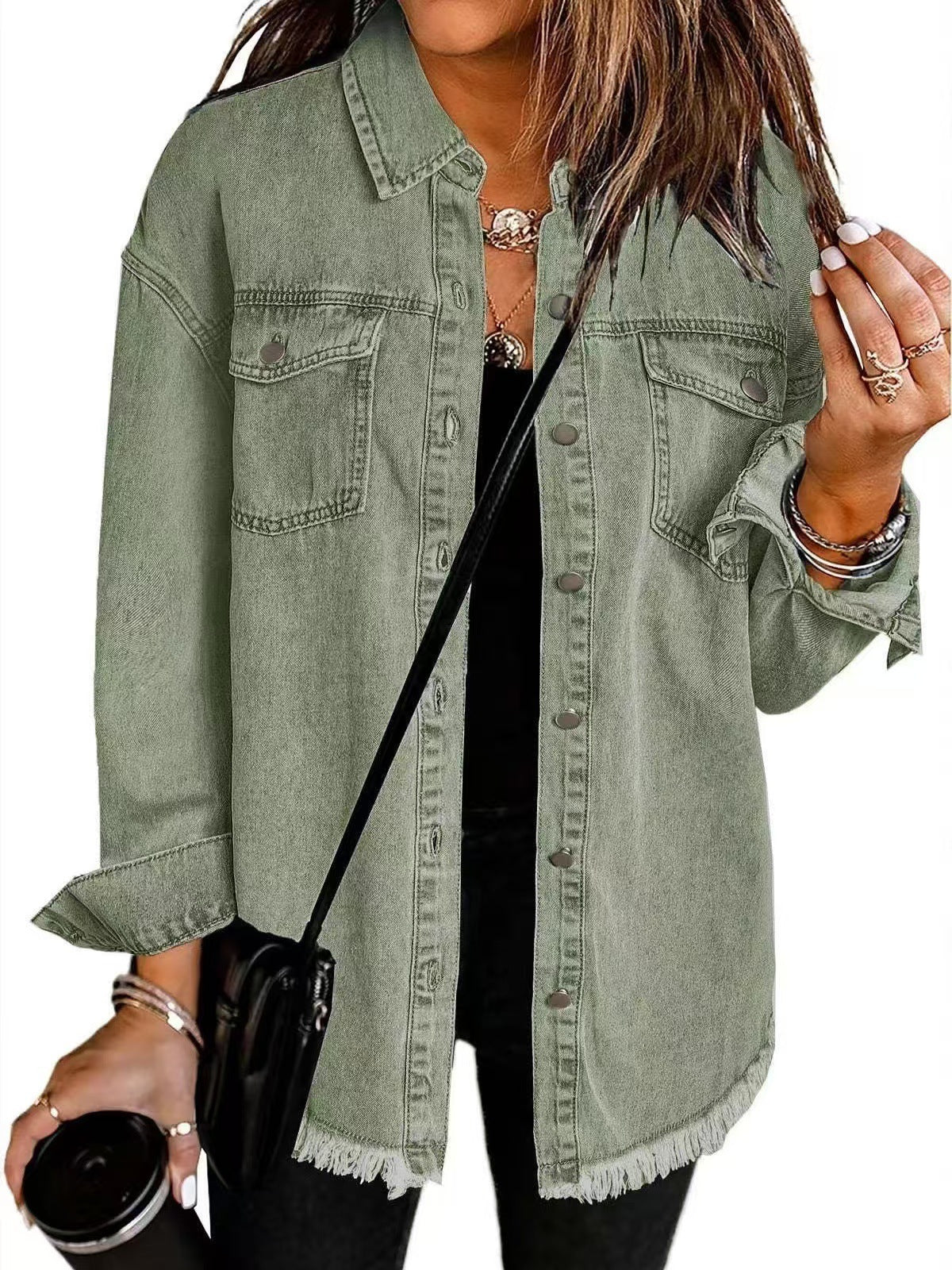 Evrane | Elegant Denim Jacket