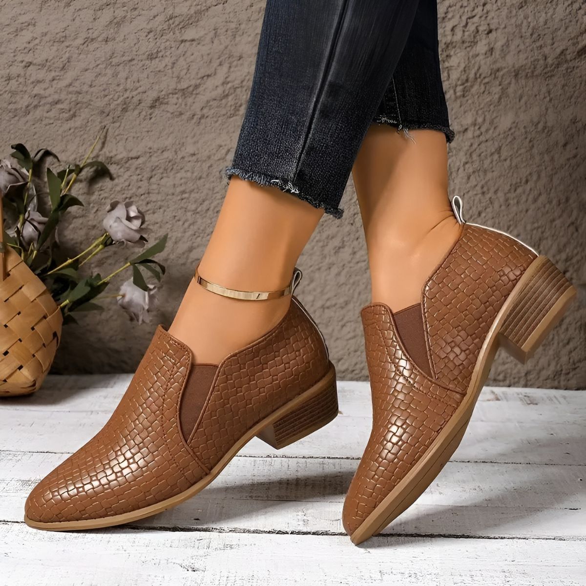 Alicje™ | Orthopaedic Leather Oxford Shoes