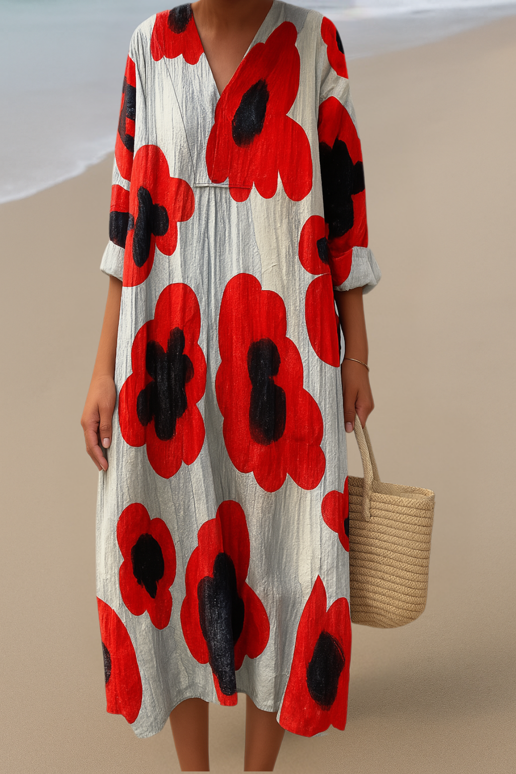 Floral Maxi Dress – Bold Blooms, Unquestionable Confidence