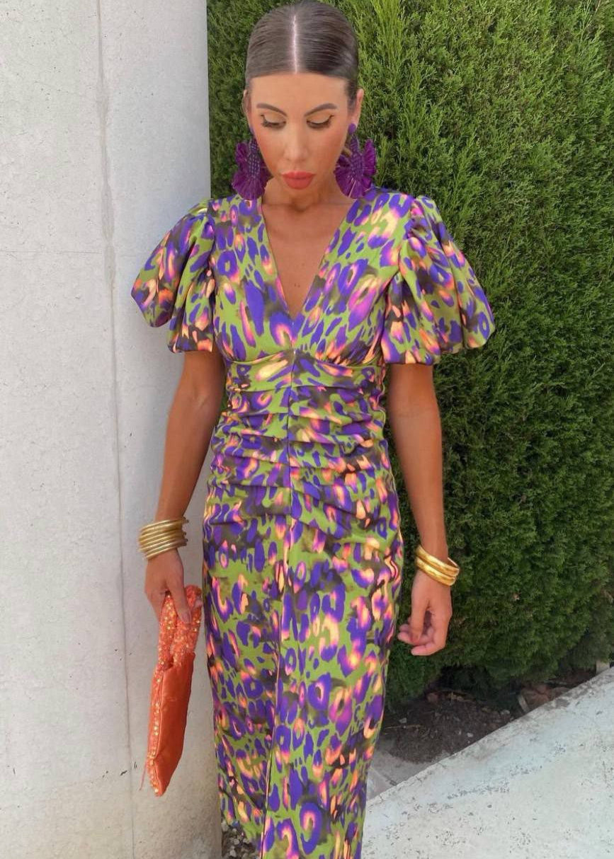 Fynn | Vibrant Fiesta Dress in Dazzling