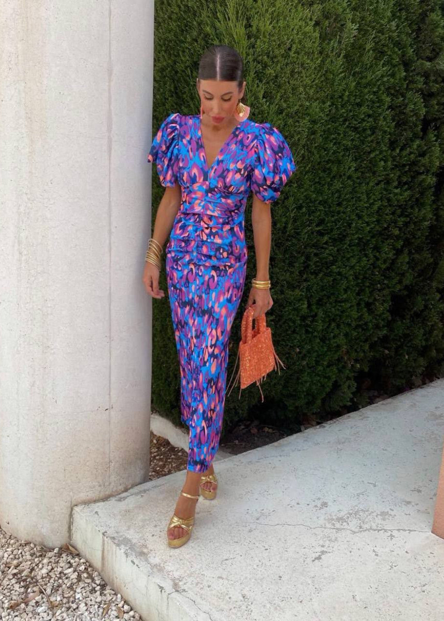 Fynn | Vibrant Fiesta Dress in Dazzling